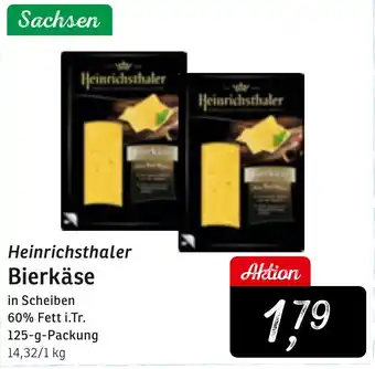 KONSUM Heinrichsthaler Bierkäse Angebot