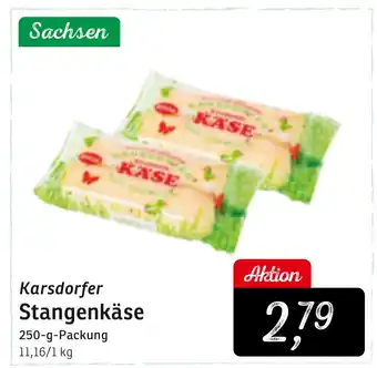 KONSUM Karsdorfer Stangenkäse Angebot