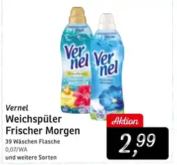 KONSUM Vernel Weichspüler Frischer Morgen Angebot