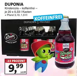 Lösch Depot DUPONIA Kindercola Angebot