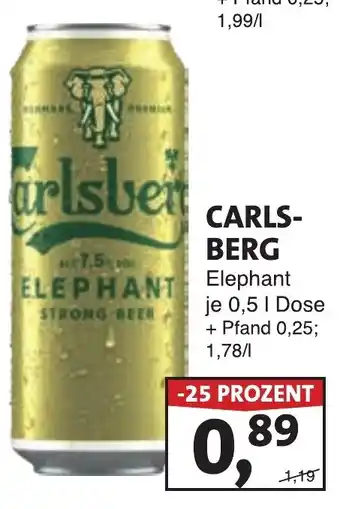 Lösch Depot CARLSBERG Elephant Angebot