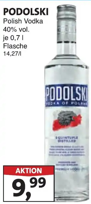 Lösch Depot PODOLSKI Polish Vodka Angebot