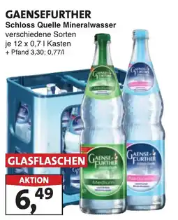 Lösch Depot GAENSEFURTHER Schloss Quelle Mineralwasser Angebot