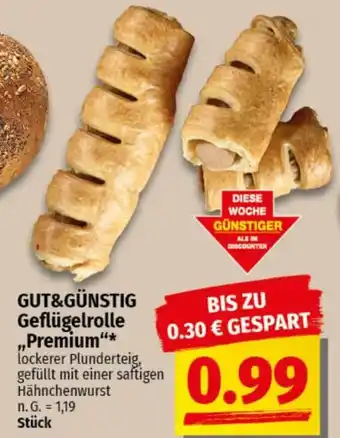 nah & gut GUT&GÜNSTIG Geflügelrolle „Premium" Angebot