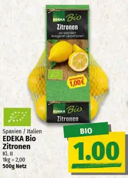 nah & gut Bio Zitronen Angebot