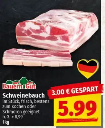 nah & gut Bauern Gut Schweinebauch Angebot