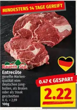 nah & gut Bauern Gut Entrecôte Angebot