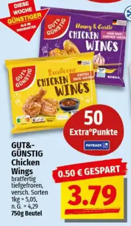 nah & gut GUT&GÜNSTIG Chicken Wings Angebot