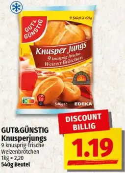 nah & gut GUT&GÜNSTIG Knusperjungs Angebot