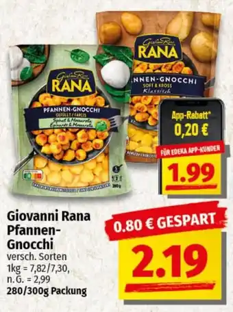 nah & gut Giovanni Rana Pfannen- Gnocchi Angebot