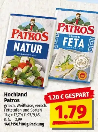 nah & gut Hochland Patros Angebot