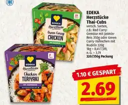 nah & gut EDEKA Herzstücke Thai-Cubs Angebot