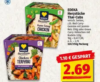 nah & gut EDEKA Herzstücke Thai-Cubs Angebot