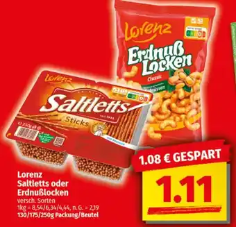 nah & gut Lorenz Saltletts oder Erdnuẞlocken Angebot