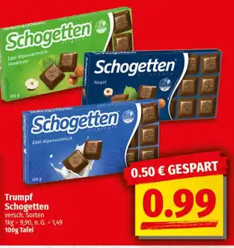 nah & gut Trumpf Schogetten Angebot