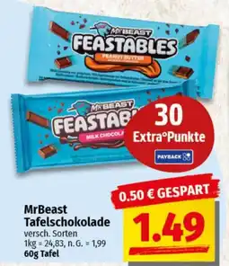 nah & gut MrBeast Tafelschokolade Angebot