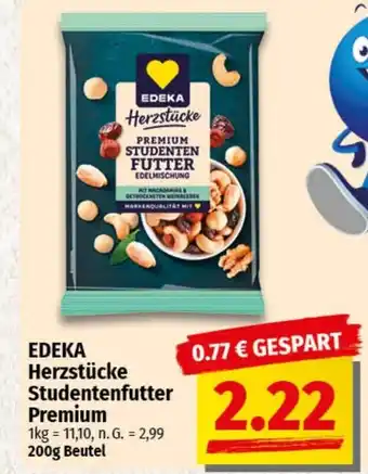 nah & gut EDEKA Herzstücke Studentenfutter Premium Angebot