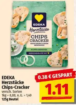 nah & gut EDEKA Herzstücke Chips-Cracker Angebot