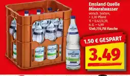 nah & gut Emsland Quelle Mineralwasser Angebot