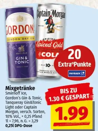 nah & gut Mixgetränke Angebot