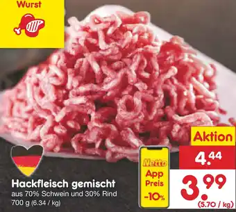 Netto Marken-Discount Schweine Hackfleisch Angebot