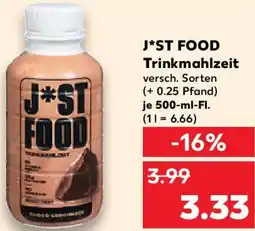 Kaufland J*ST FOOD Trinkmahlzeit Angebot