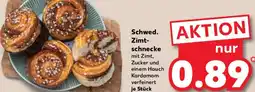 Kaufland Schwed. Zimtschnecke Angebot