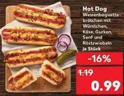 Kaufland Hot Dog Angebot