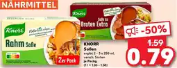 Kaufland KNORR Soßen Angebot