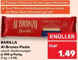 Kaufland BARILLA Al Bronzo Pasta Angebot