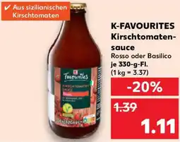 Kaufland K-FAVOURITES Kirschtomatensauce Angebot