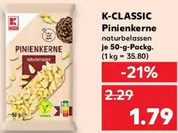 Kaufland K-CLASSIC Pinienkerne Angebot