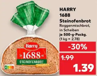 Kaufland HARRY 1688 Steinofenbrot Angebot