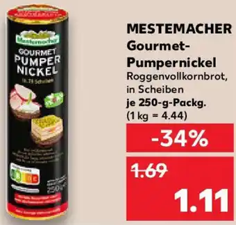 Kaufland MESTEMACHER Gourmet Pumpernickel Angebot