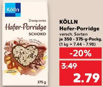 Kaufland KÖLLN Hafer-Porridge Angebot