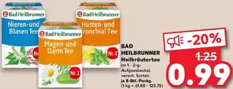 Kaufland BAD HEILBRUNNER Heilkräutertee Angebot