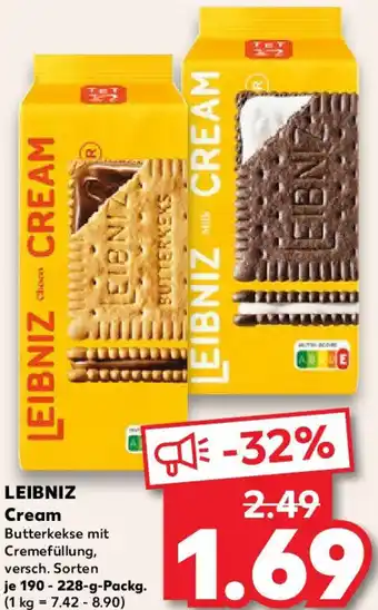 Kaufland LEIBNIZ Cream Angebot