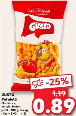 Kaufland GUSTO Pufuletti Angebot