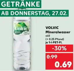 Kaufland VOLVIC Mineralwasser Angebot