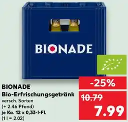 Kaufland BIONADE Bio-Erfrischungsgetränk Angebot