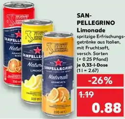 Kaufland SAN PELLEGRINO Limonade Angebot