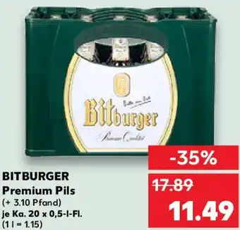 Kaufland BITBURGER Premium Pils Angebot