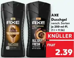 Kaufland AXE Duschgel Angebot