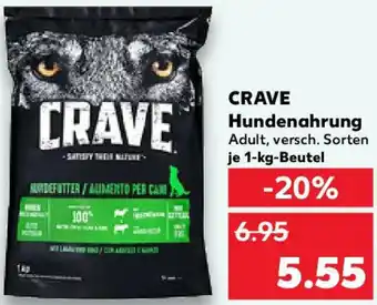 Kaufland CRAVE Hundenahrung Angebot