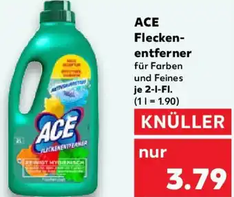 Kaufland ACE Fleckenentferner Angebot