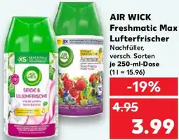 Kaufland AIR WICK Freshmatic Max Lufterfrischer Angebot