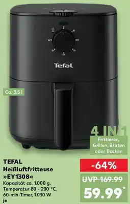 Kaufland TEFAL Heißluftfritteuse EY 1308 Angebot