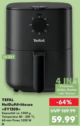 Kaufland TEFAL Heißluftfritteuse EY 1308 Angebot