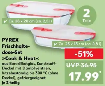 Kaufland PYREX Frischhaltedose-Set Cook & Heat Angebot