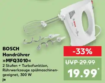 Kaufland BOSCH Handrührer MFQ3010 Angebot